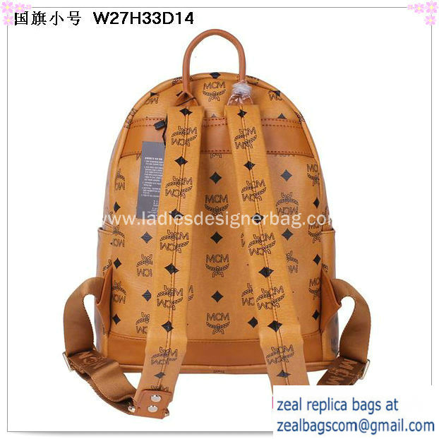 High Quality Replica Hot Sale MCM Small Flag of UK Backpack MC5173S Wheat